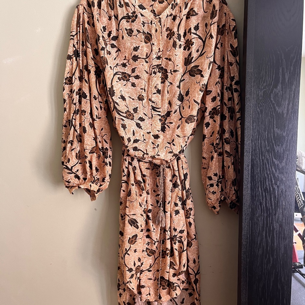 Ulla Johnson Floral Print Women's Dress - Tan